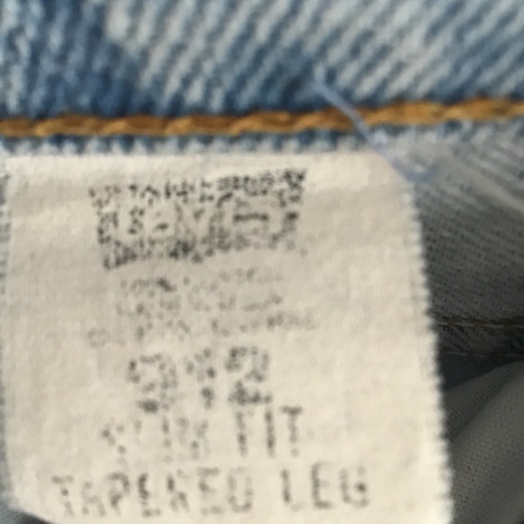 usa 1995 🇺🇸orange tab highest waist vintage levis - Picture 11 of 13
